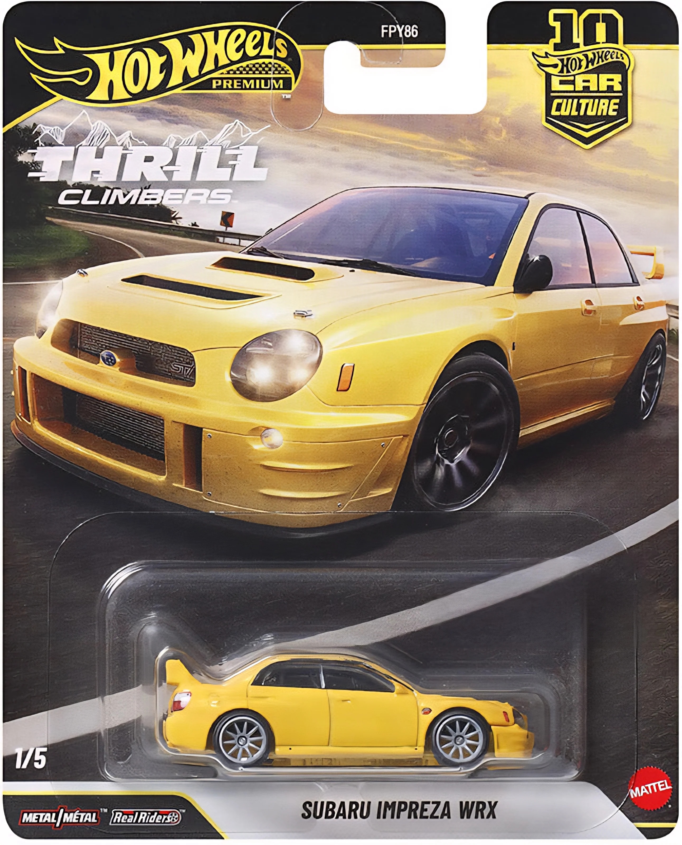 Hot Wheels Premium Subaru Impreza WRX