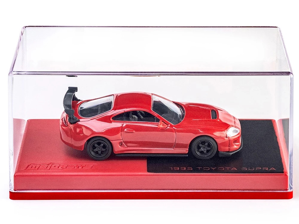 Majorette "Collection" Series 1995 Toyota Supra RHD (Right Hand Drive) Red_img_5