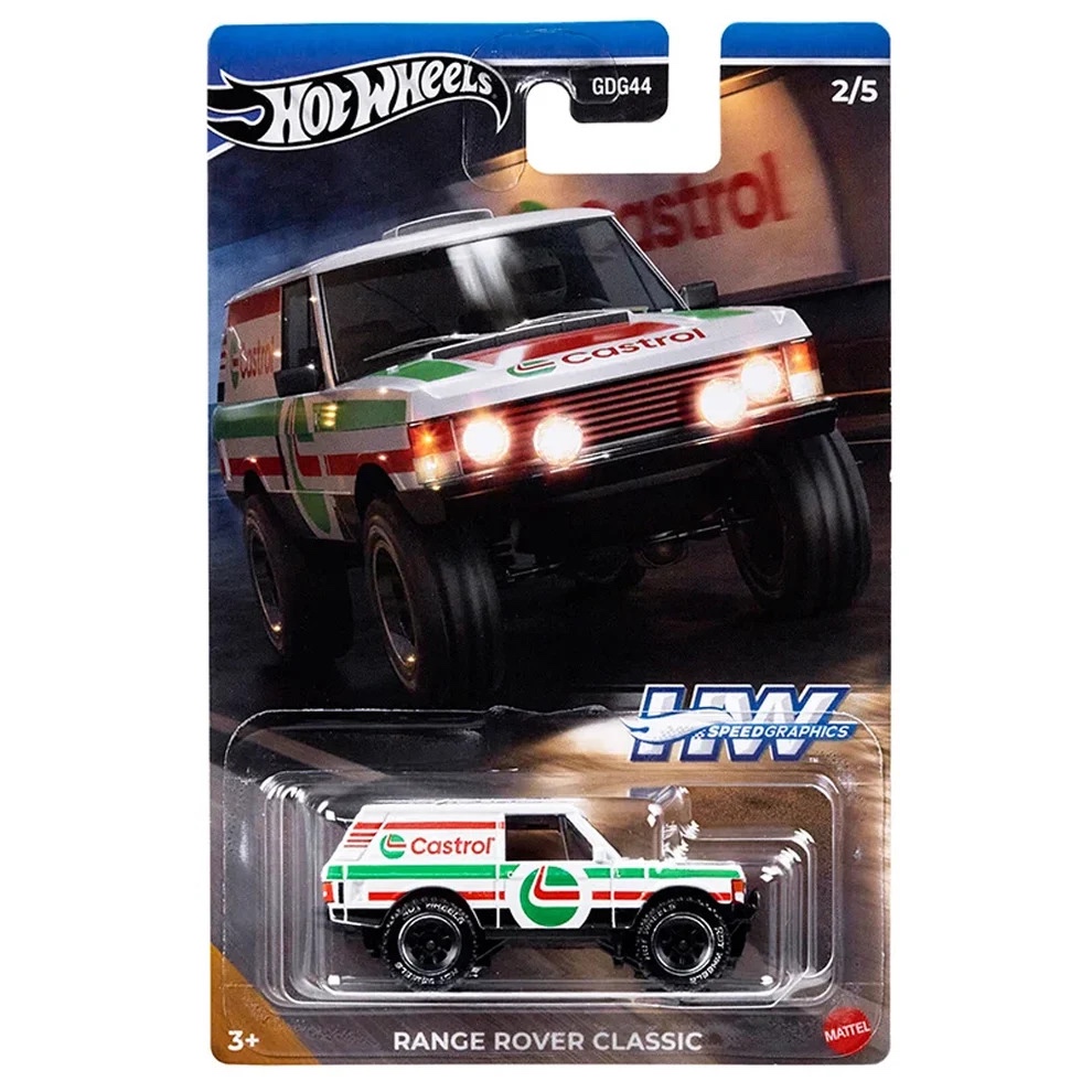 Hot Wheels Silver Series Range Rover Classic