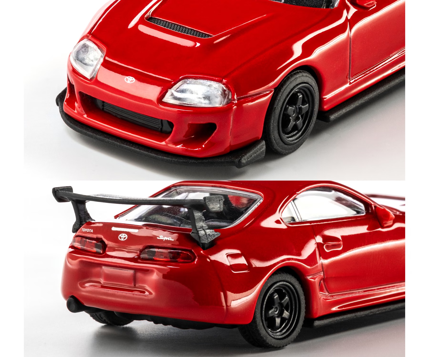 Majorette "Collection" Series 1995 Toyota Supra RHD (Right Hand Drive) Red_img_3