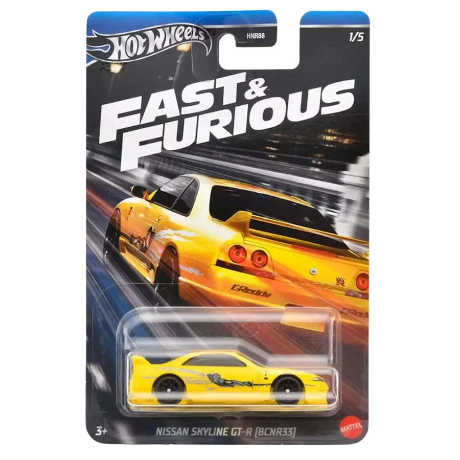 (Coming soon) Hot Wheels Silver Series Nissan Skyline GT-R (BCNR33)
