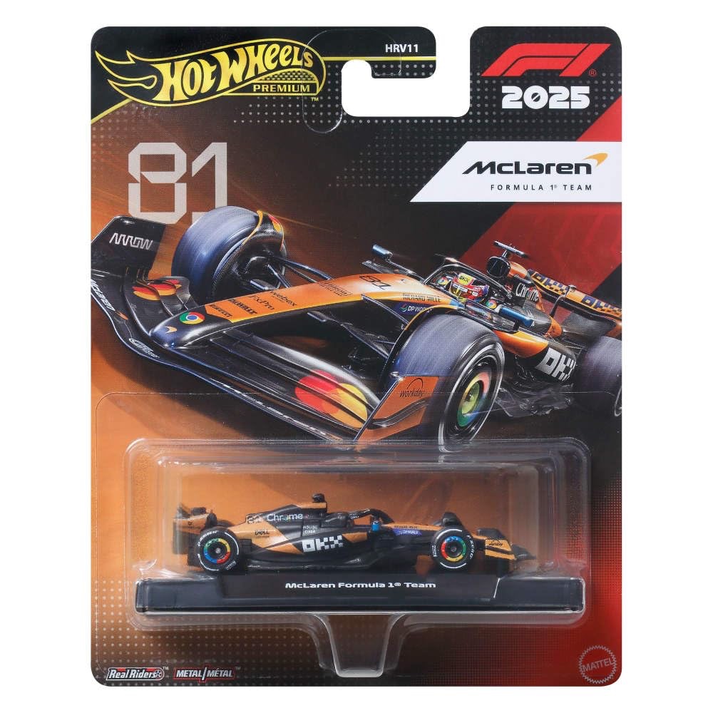 Hot Wheels Premium McLaren F1 #81 Oscar Piastri
