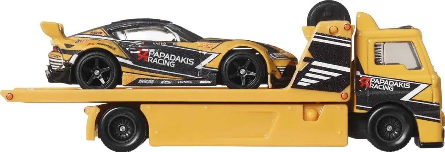PRE ORDER Hot Wheels Team Transport '20 Toyota GR Supra & Fleet Street_img_4