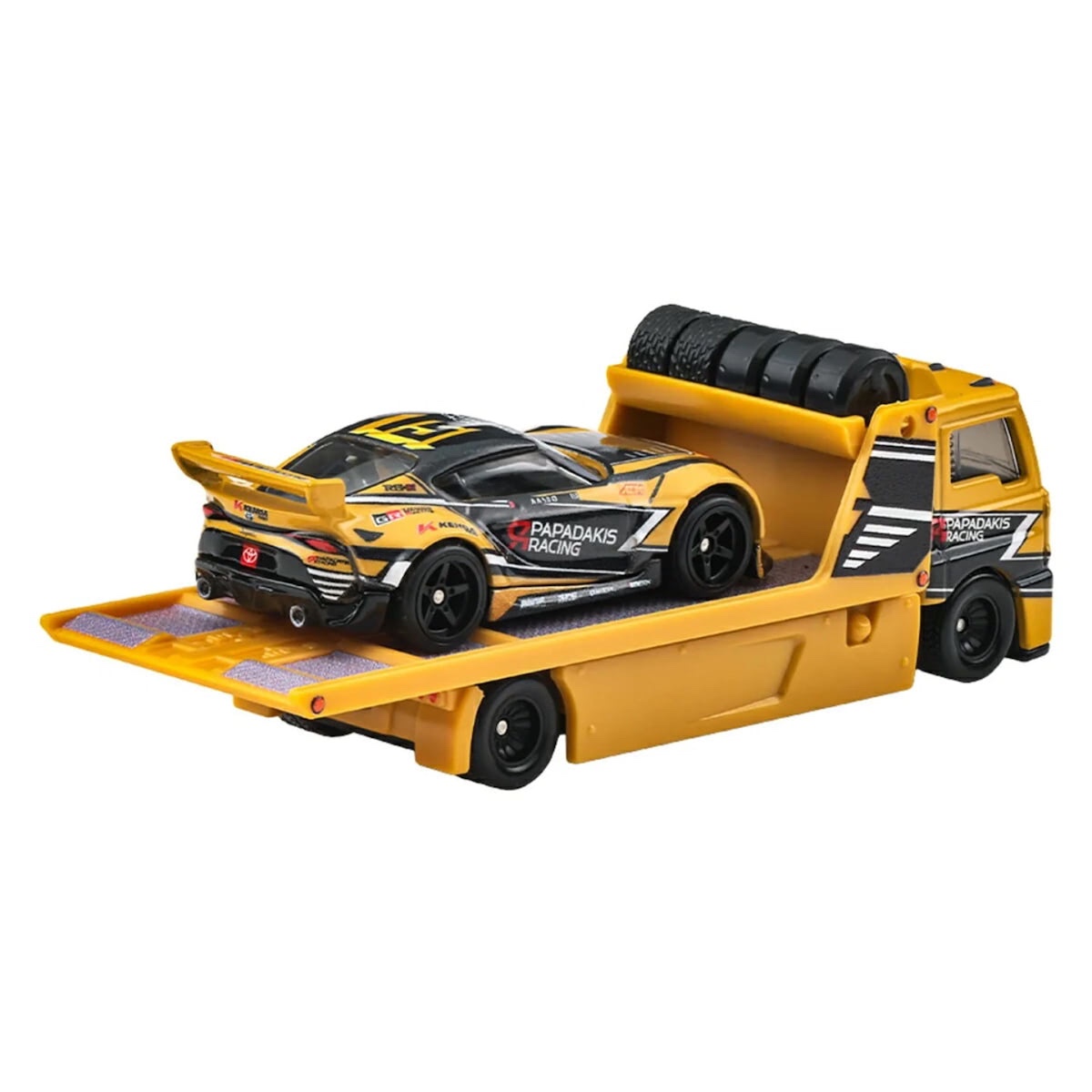 PRE ORDER Hot Wheels Team Transport '20 Toyota GR Supra & Fleet Street_img_2