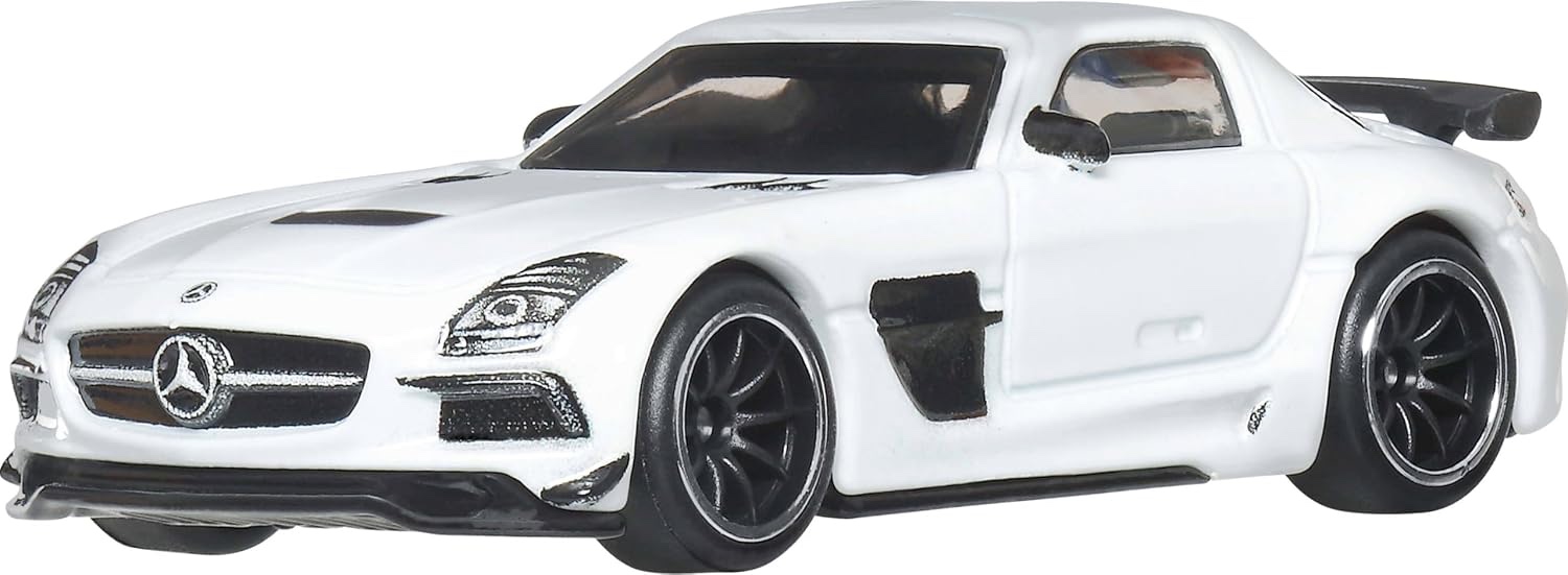 PRE ORDER Hot Wheels Premium Mercedes Benz AMG SLS Black Series_img_5