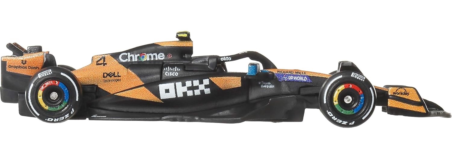 Hot Wheels Premium McLaren F1 #4 Lando Norris_img_2