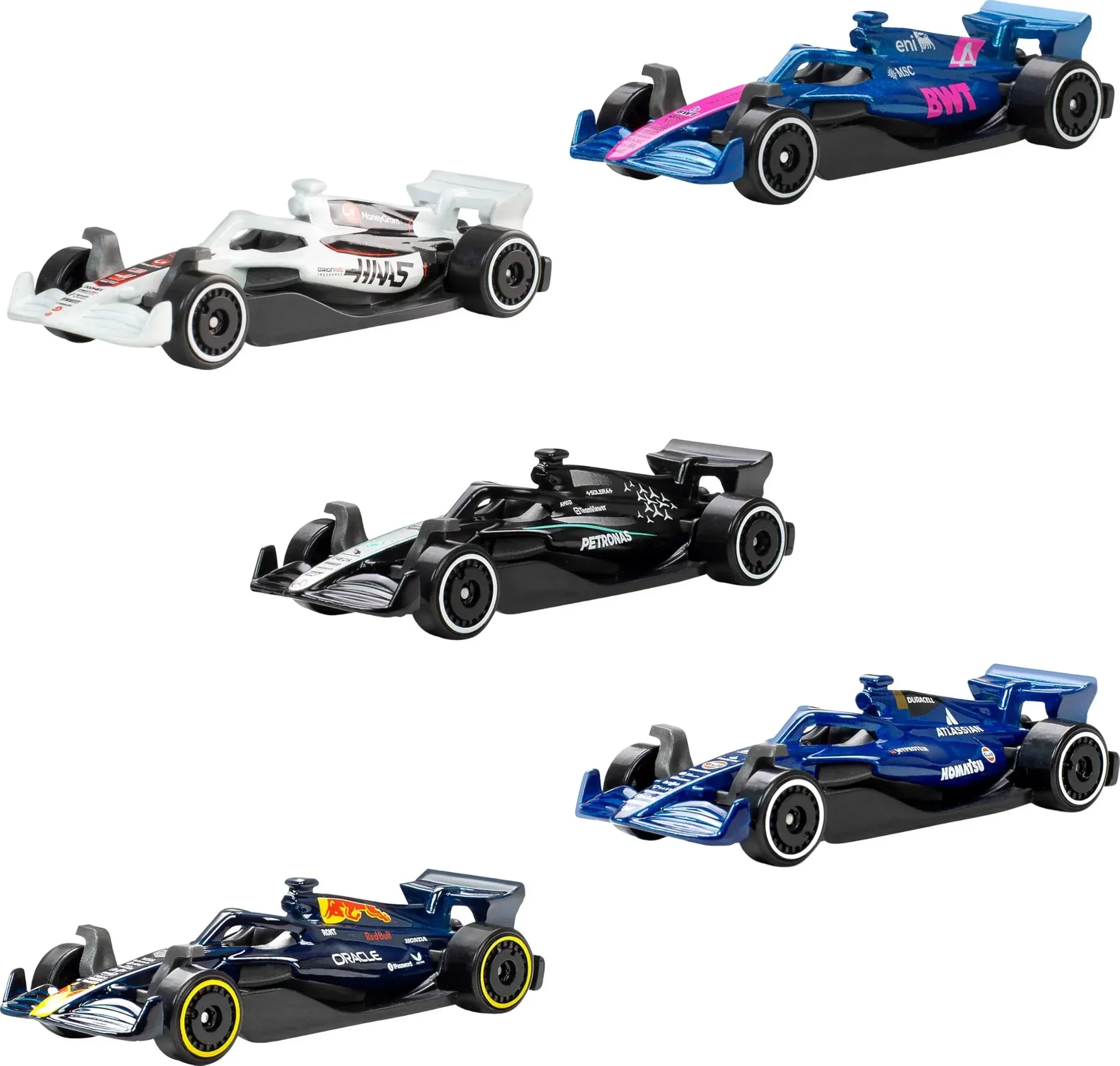 Hot wheels 2025 Formula 1 Set of 5 cars_img_2
