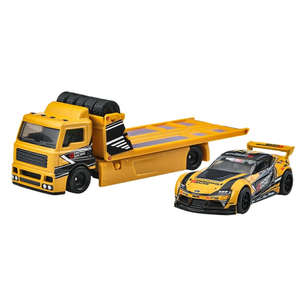 PRE ORDER Hot Wheels Team Transport '20 Toyota GR Supra & Fleet Street_img_1