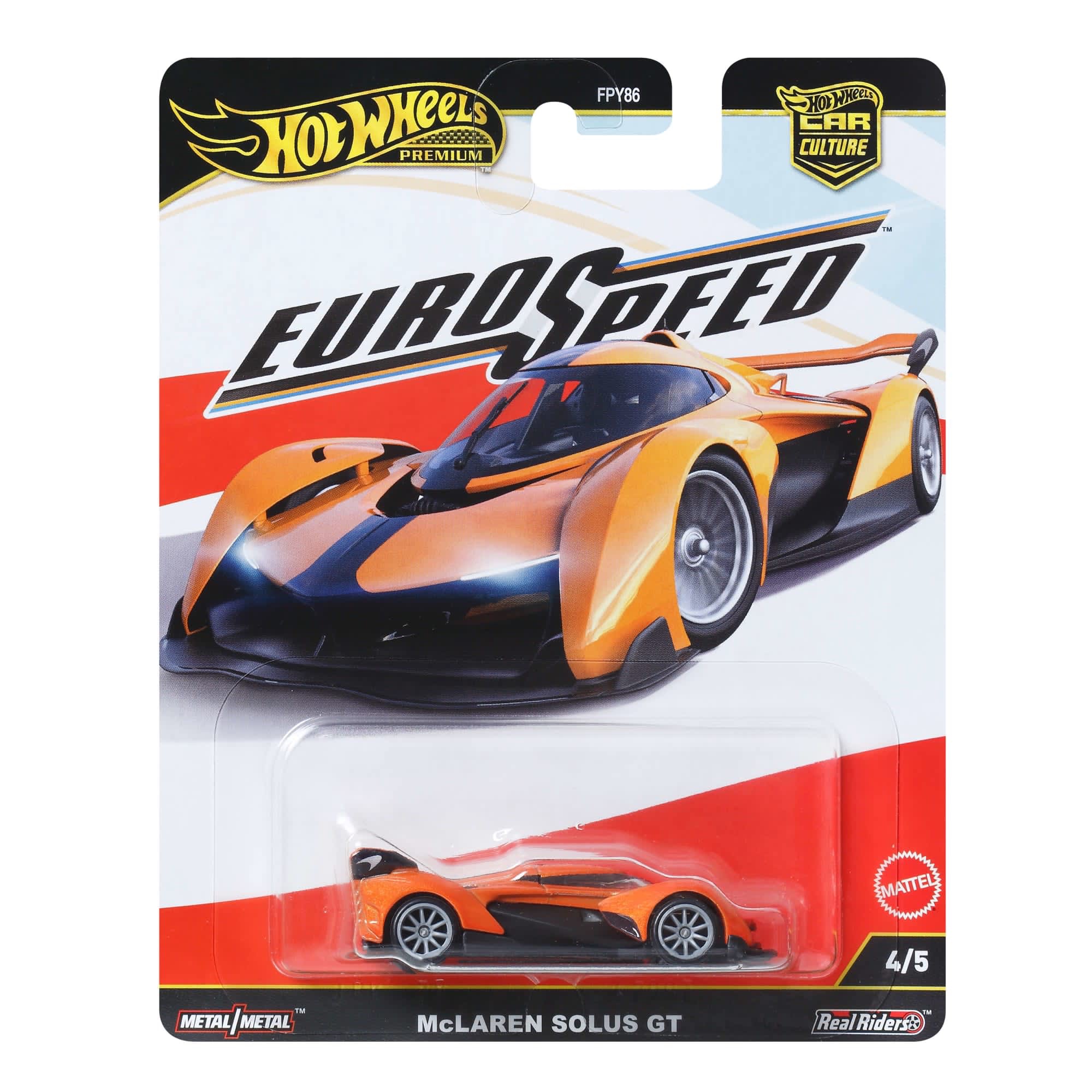 PRE ORDER Hot Wheels Premium McLaren Solus GT