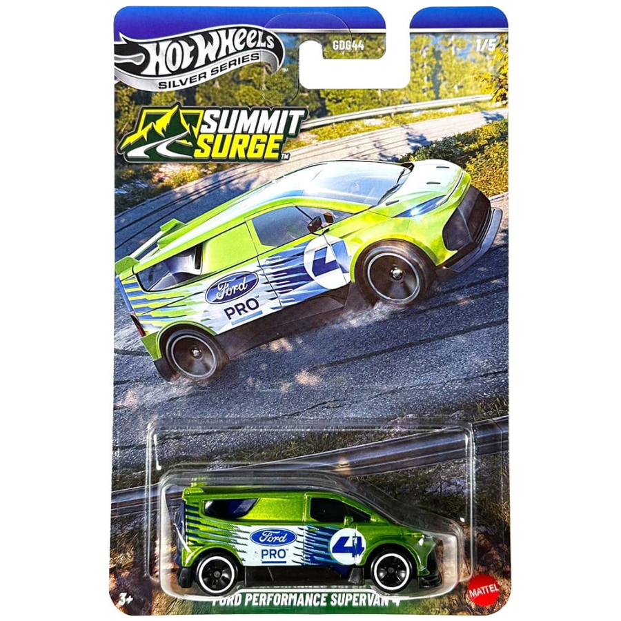 Hot Wheels Silver Series Ford Performance Supervan 4