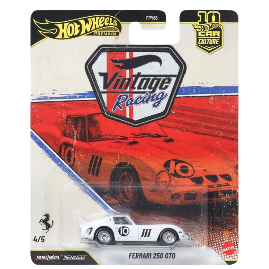 PRE ORDER Hot Wheels Premium Ferrari 250 GTO