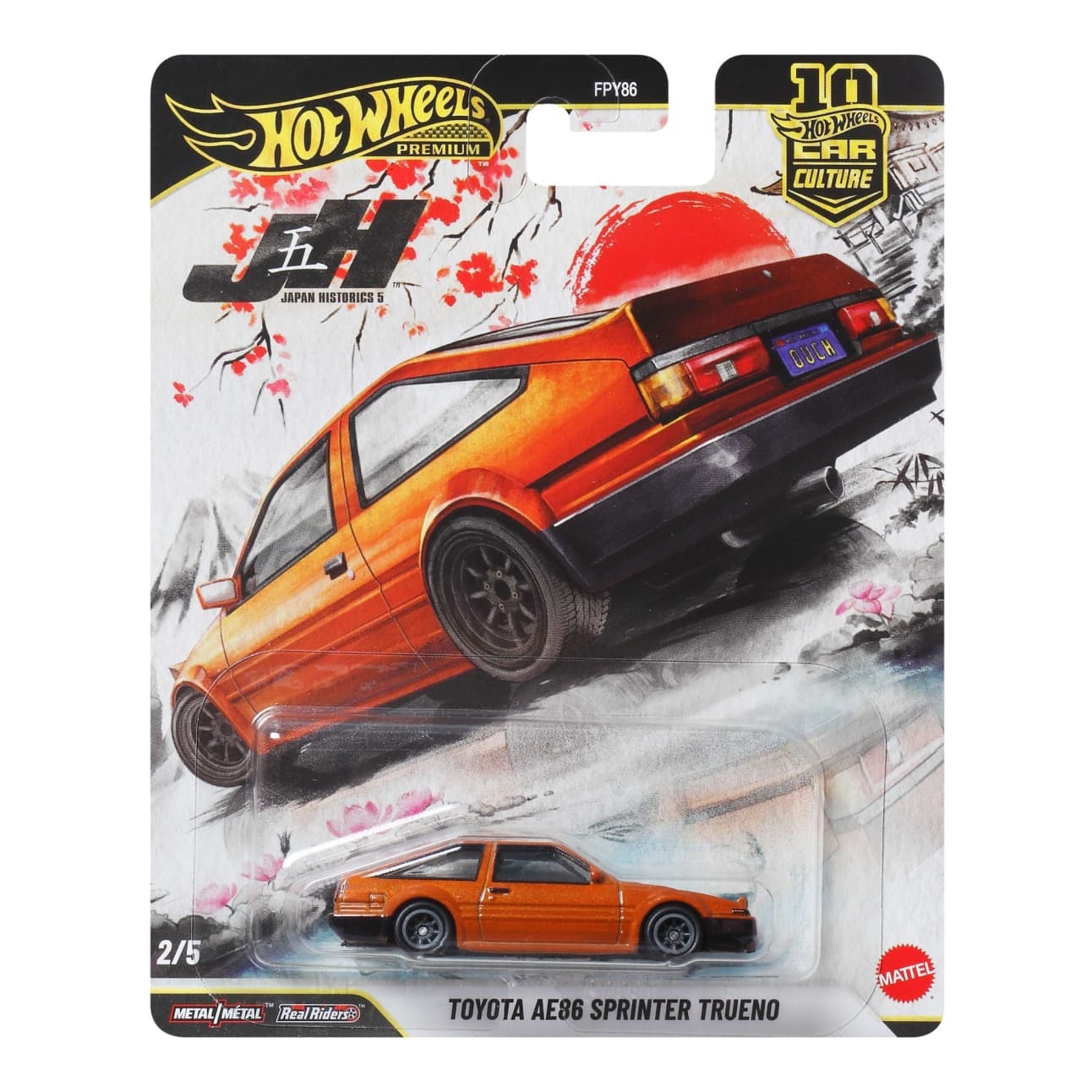 PRE ORDER Hot Wheels Premium Toyota Ae86 Sprinter Trueno