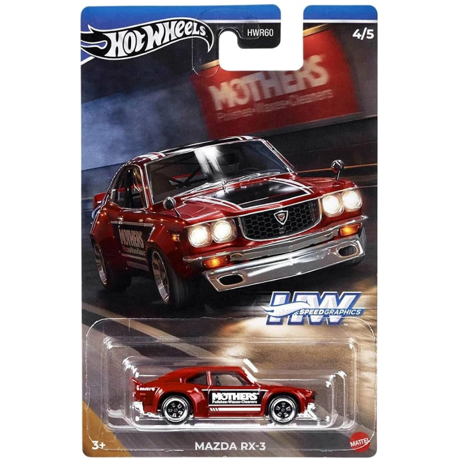 Hot Wheels Silver Series Mazda RX-3
