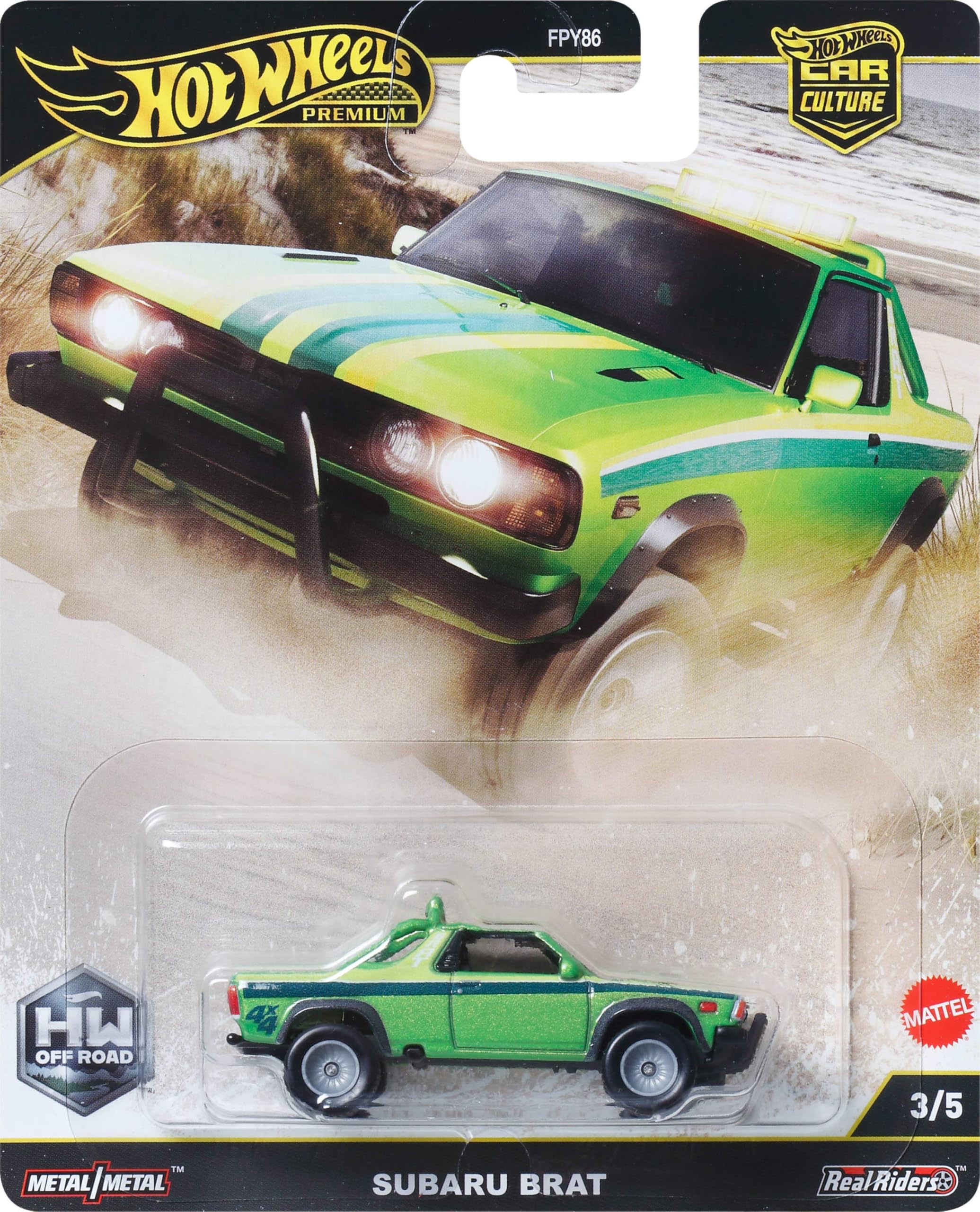 Hot Wheels Premium Subaru B.R.A.T.