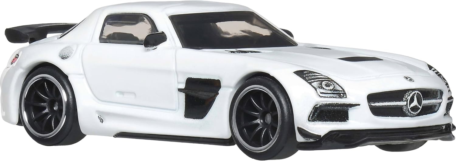 PRE ORDER Hot Wheels Premium Mercedes Benz AMG SLS Black Series_img_3