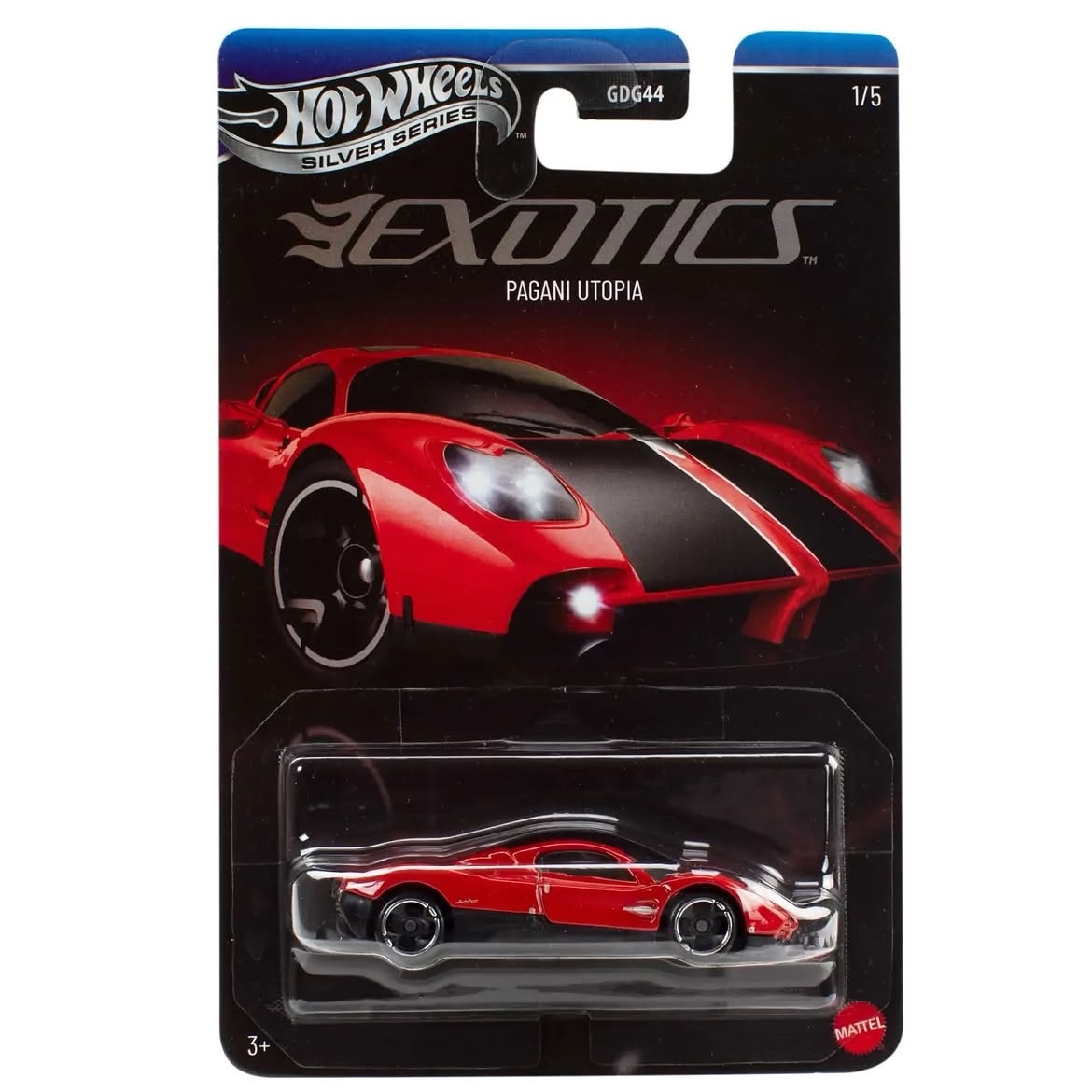 Hot Wheels Silver Series Exotic Pagani Utopia