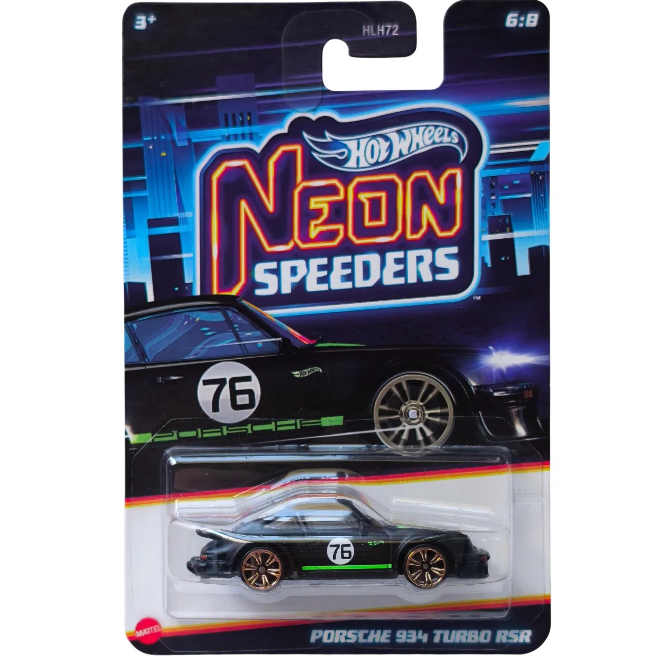 Hot Wheels Neon Speeders Porsche 934 Turbo RSR