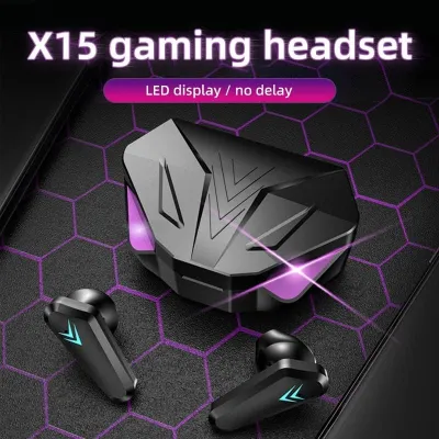 X15 TWS Wireless Earphone 5.3 bluetooth Headphone 65ms Low Latency Earbud Esport Gaming Headset Gamer_img_1