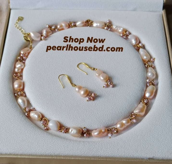 Unique Design Pearl One Layer Necklace_img_0
