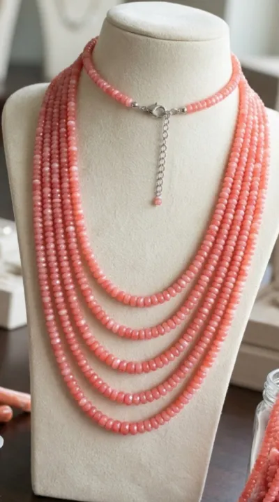 Original Stone 5 Layer Necklace for Women_img_1