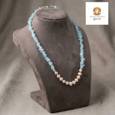Original Pearl & Original Stone Necklace_img_2