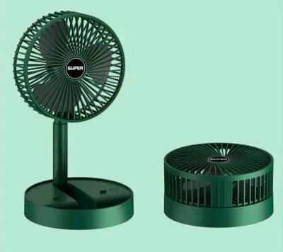 🌀 Folding Storage Net Red Fan (Rechargeable Mini Fan) 🔋🌬️_img_2