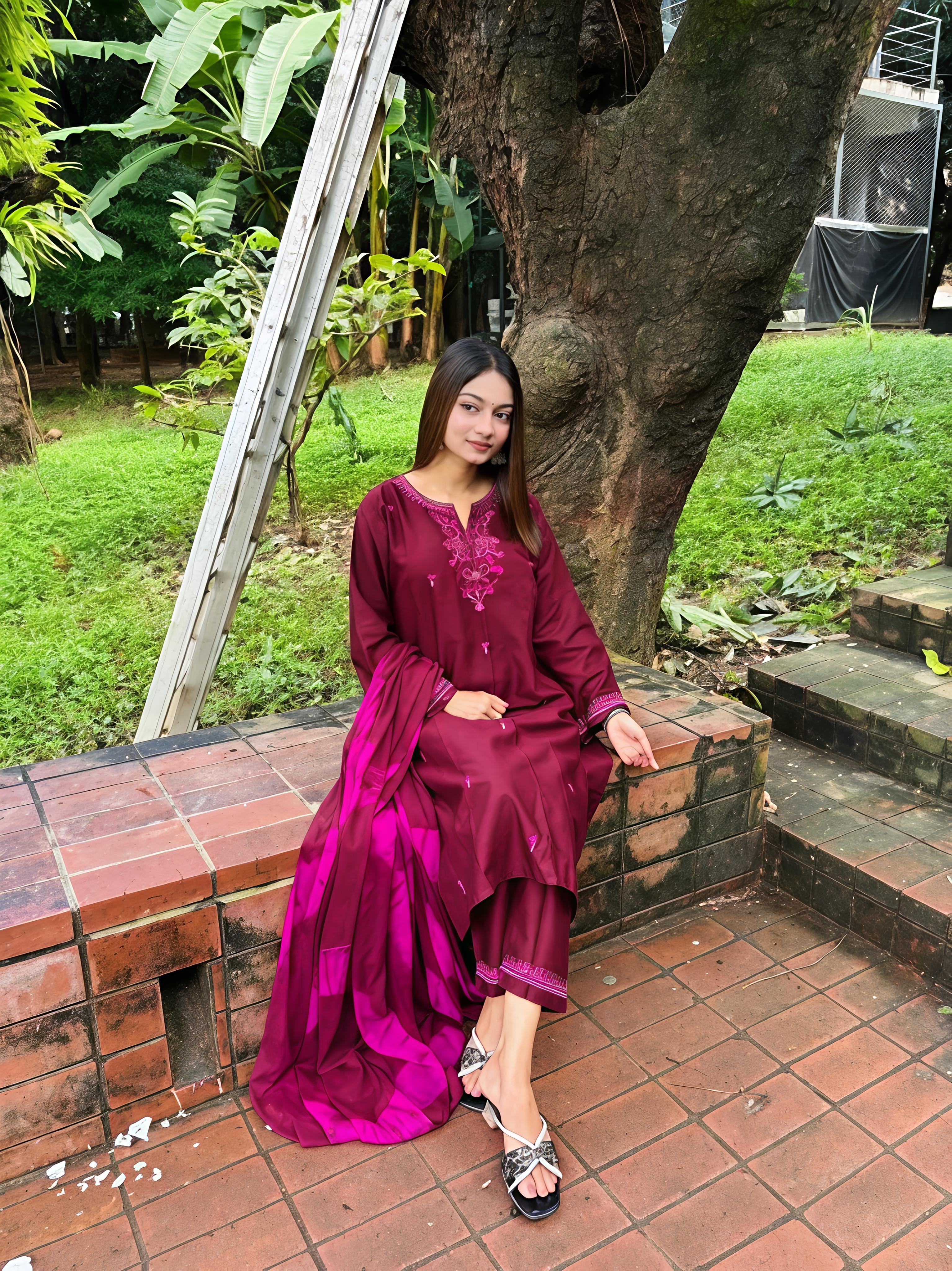 Velvet Maroon