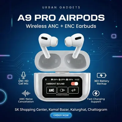 A9 Pro Airpods - White_img_0