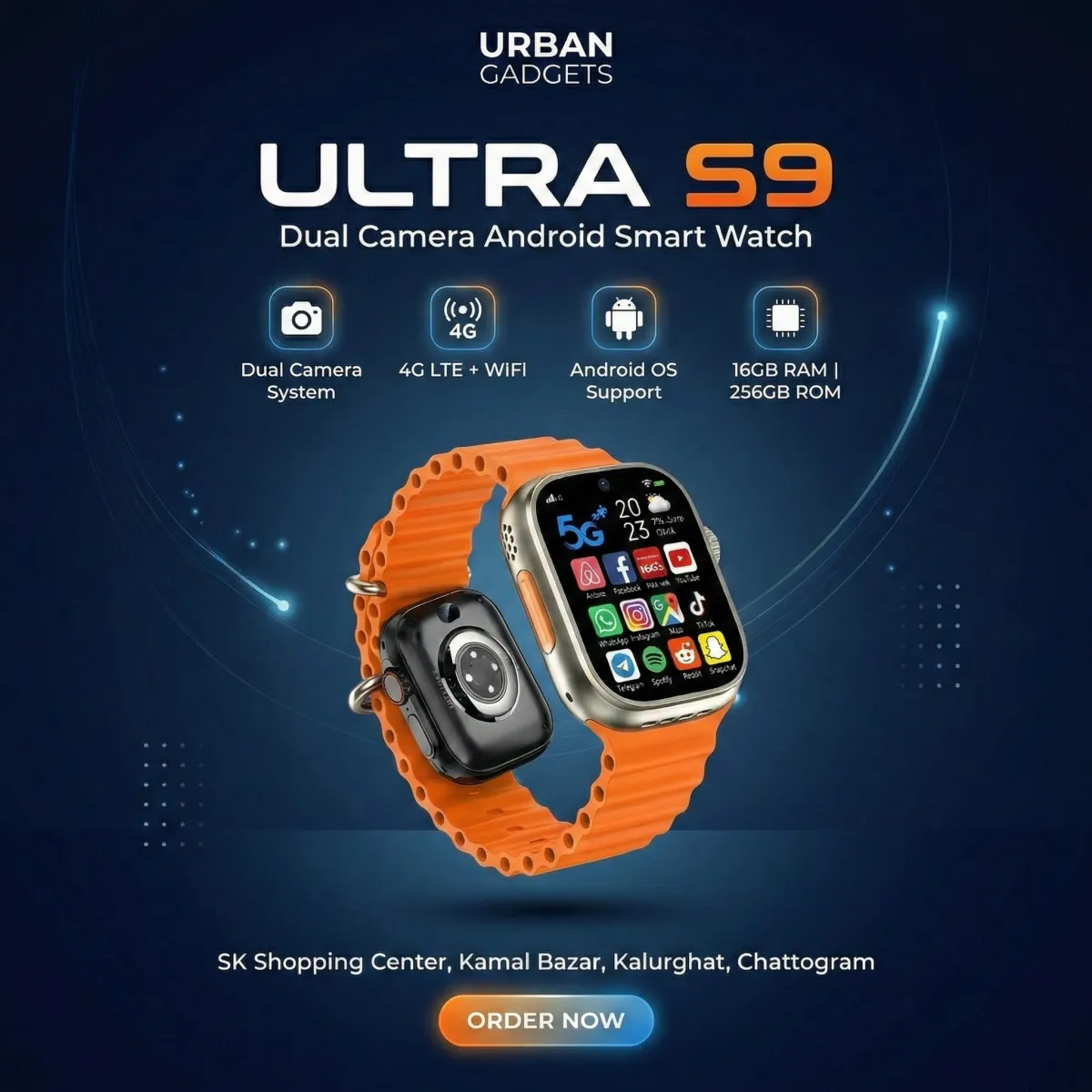 Ultra S9 5G Android Smart Watch