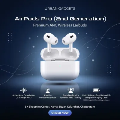 Airpods Pro 2nd Generation Dubai - White_img_0