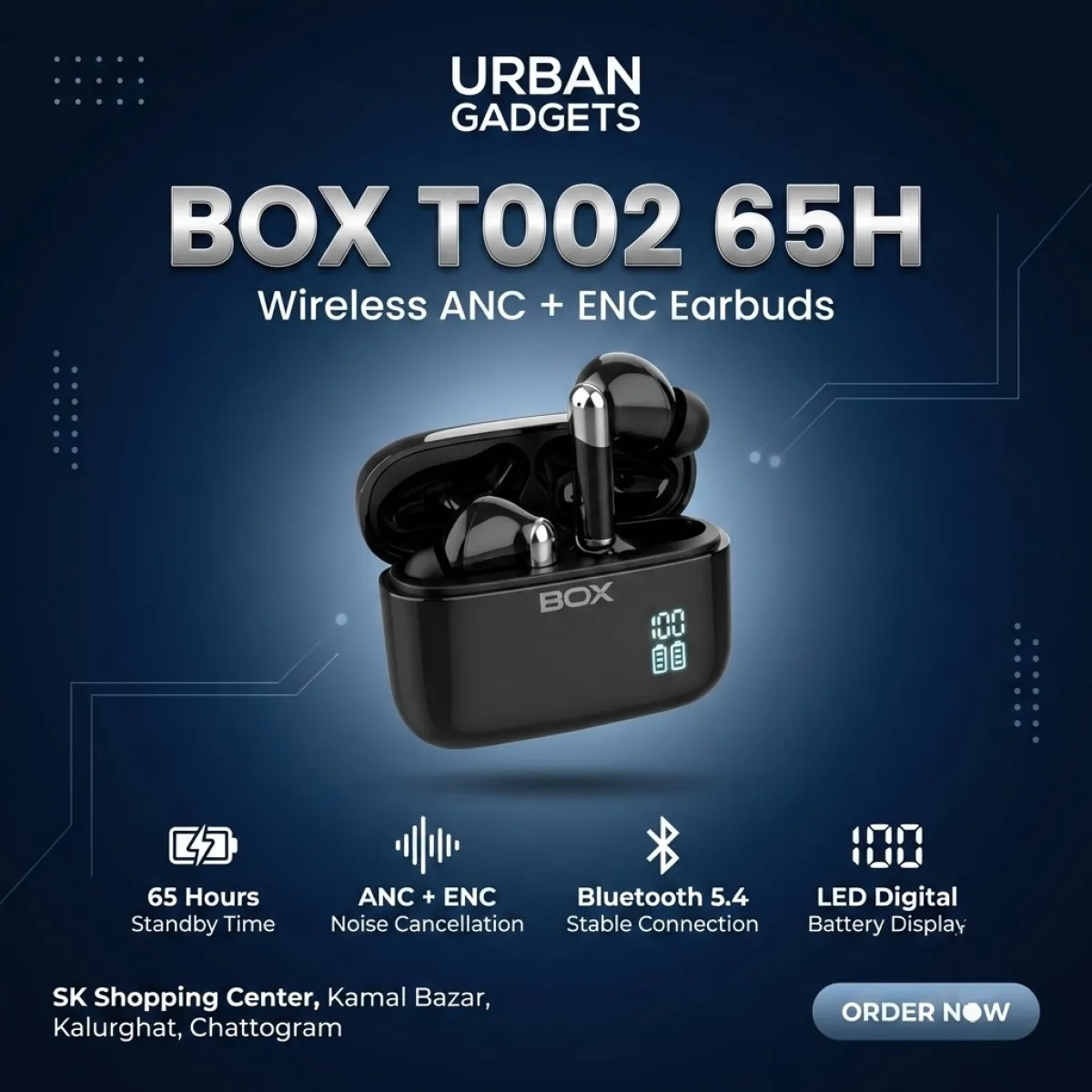 BOX T002 Earbuds