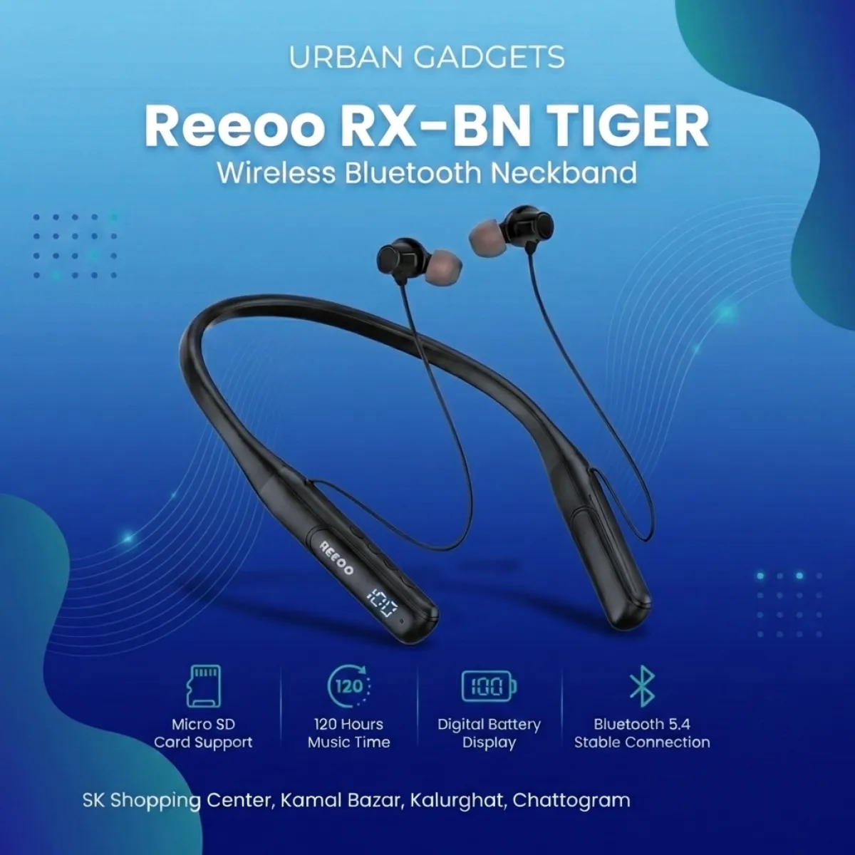 REEOO 120H NECKBAND