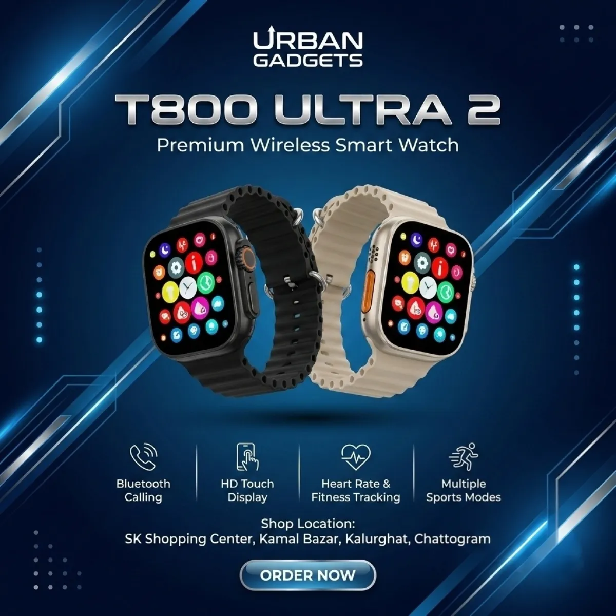 T800 Ultra 2 Smart Watch