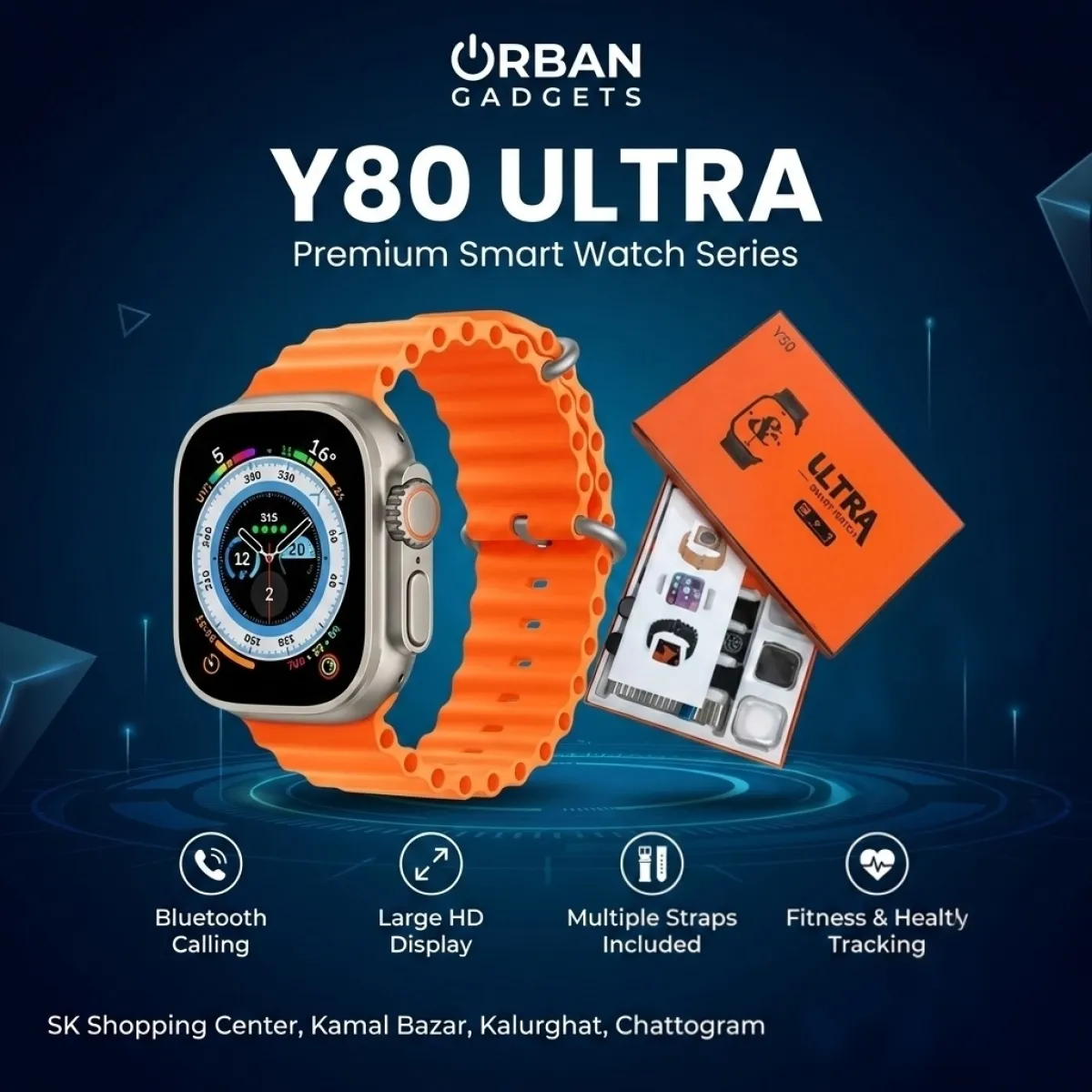 Y80 ULTRA SMART WATCH