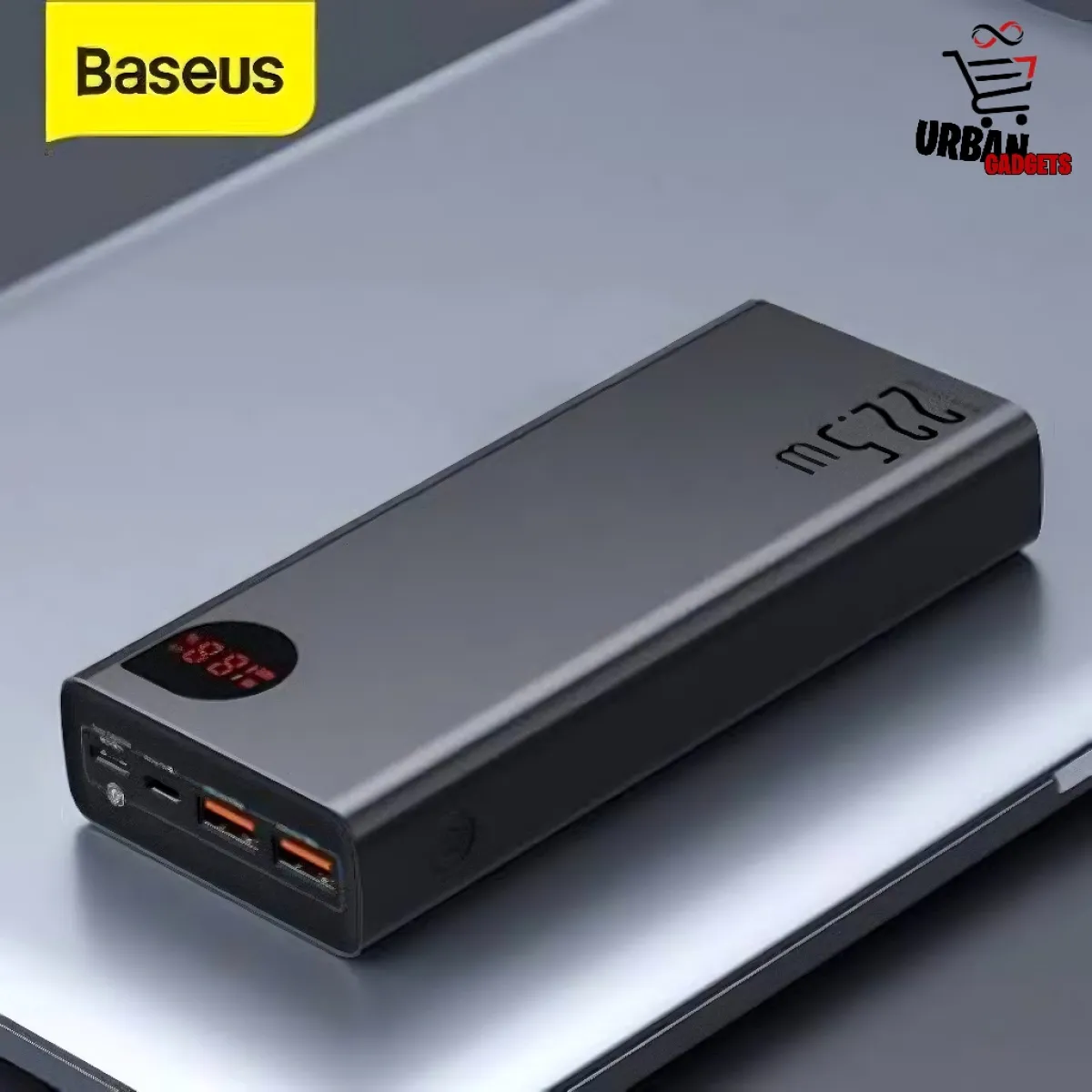 Baseus Adaman Metal Digital Display 22.5W Quick Charge Power Bank – 20000mAh