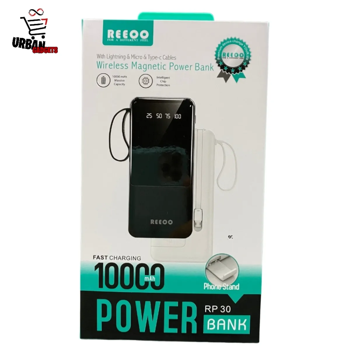 REEOO 10000mAh RP30 Power Bank