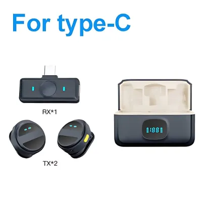 SX21 Round Magnetic Digital Wireless Microphone_img_1