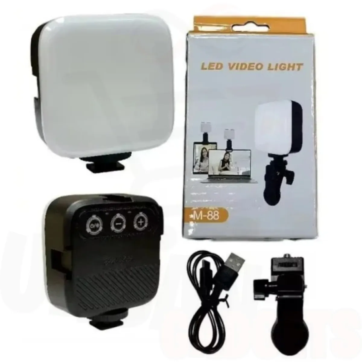M88 Led Powerful Video Light with clip