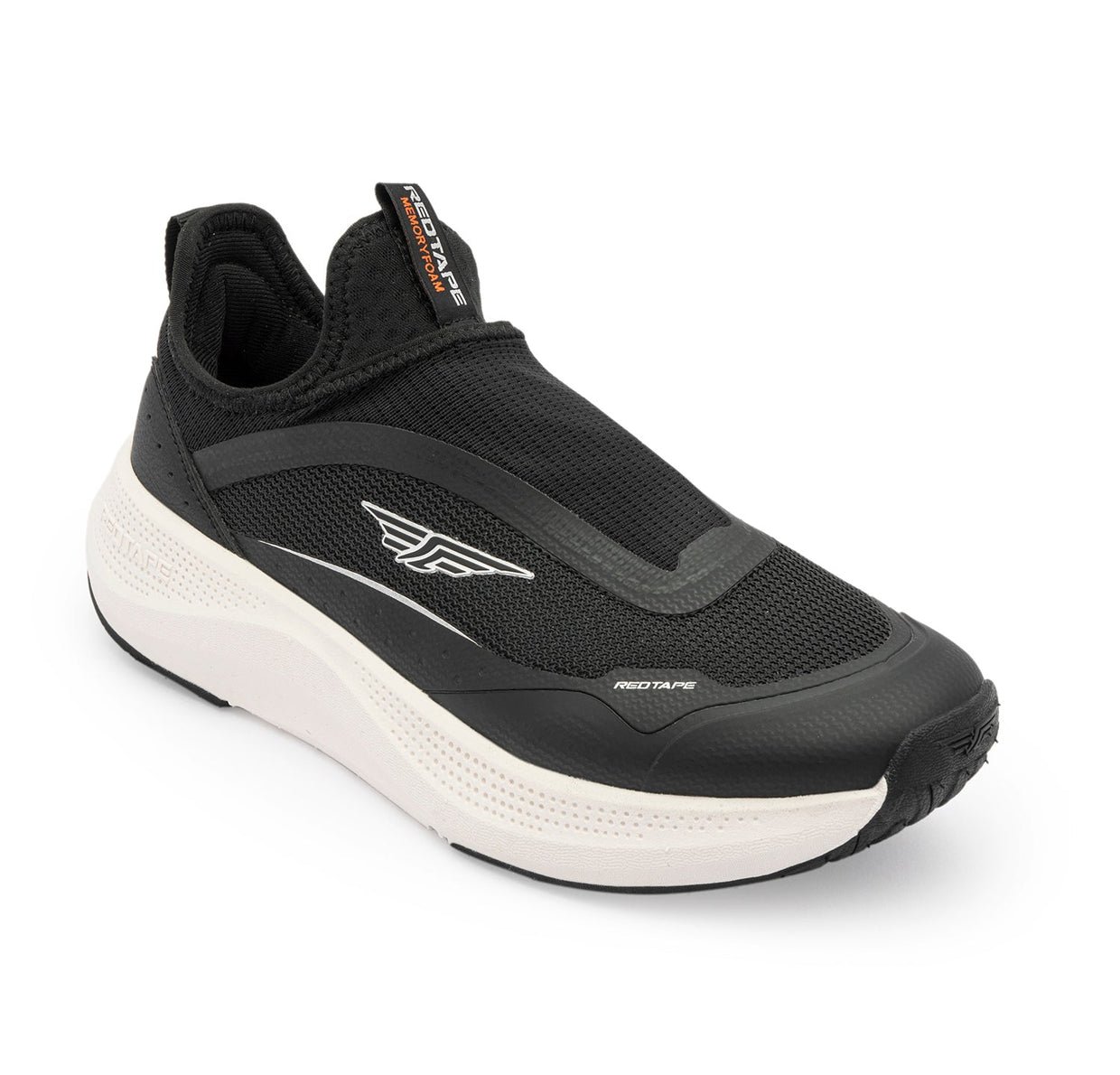 REDTAPE SLIP INS WOMEN SNEAKER (BLACK WHITE)