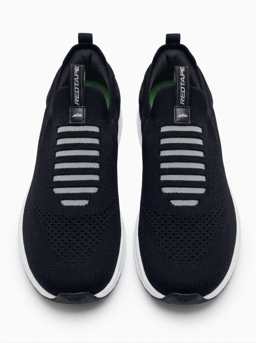 REDTAPE SLIP-INS ( JET BLACK STRIPE)