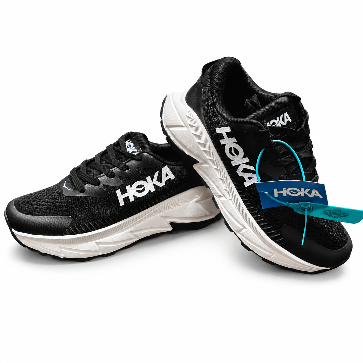 ORIGINAL HOKA BOOST EDITION ( BLACK WHITE)_img_2