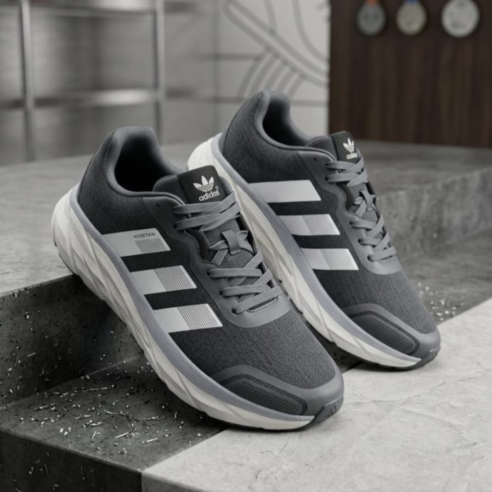 Adidas Adistar 3 Running Snekers(Grey/White)