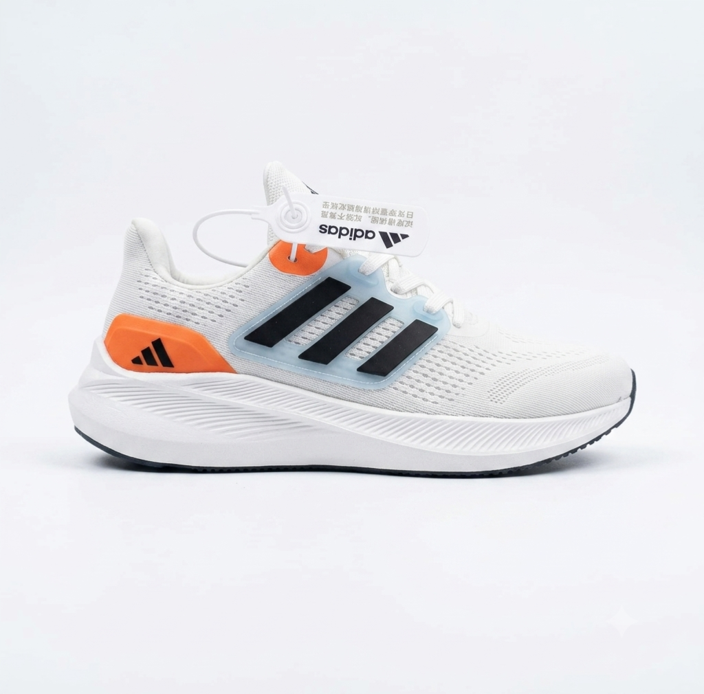 ADIDAS SPEED RUN SNEAKER (PREMIUM WHITE ORANGE)