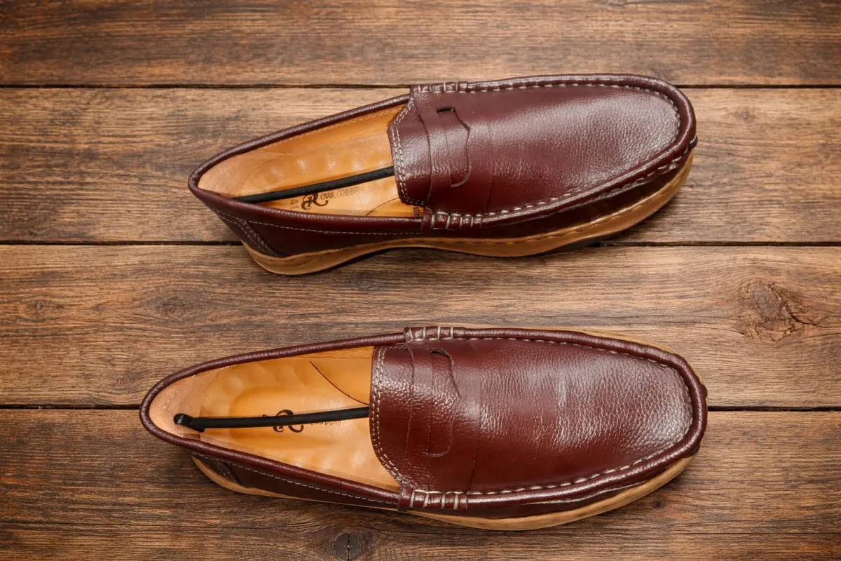 Premium Royal Cobra 100% Cow Leather dark brown Color Loffer