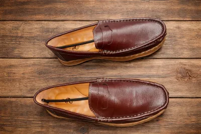 Premium Royal Cobra 100% Cow Leather dark brown Color Loffer_img_0