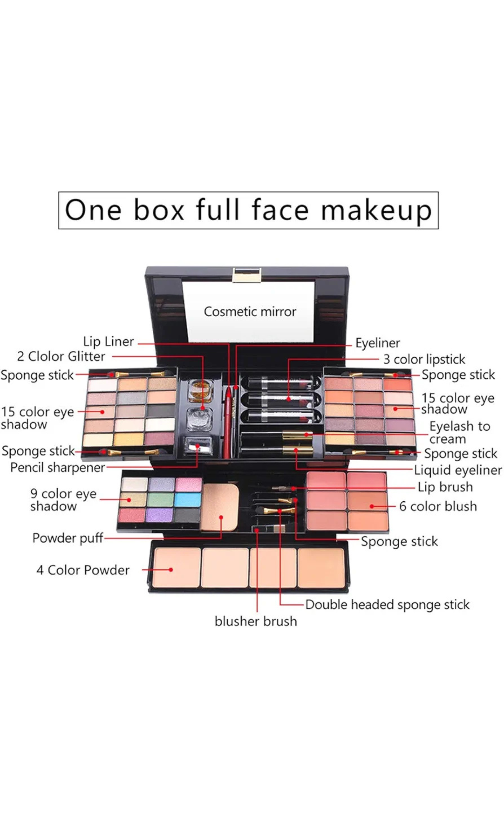 Miss Rose Pro Makeup Box thumbnail 7
