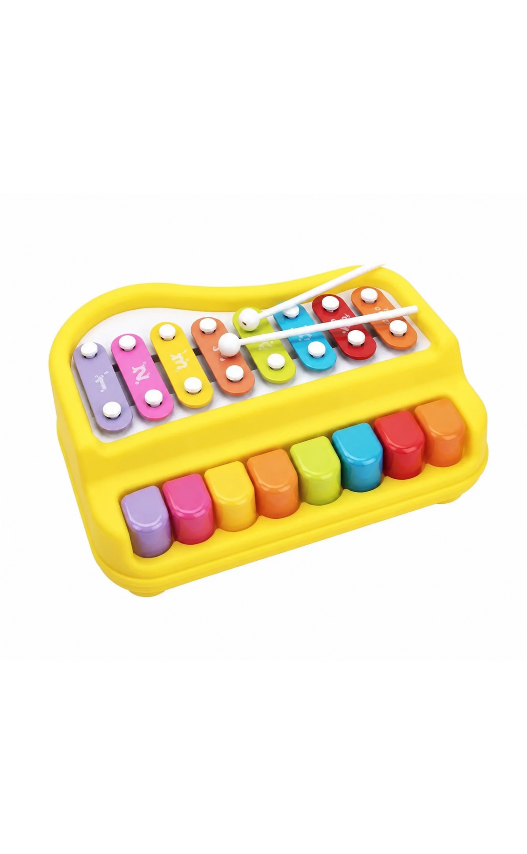 2-in-1 Piano & Xylophone Toy