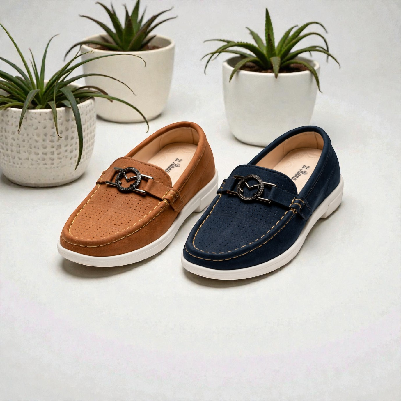 Imperial Navy Comfort Loafers thumbnail 5