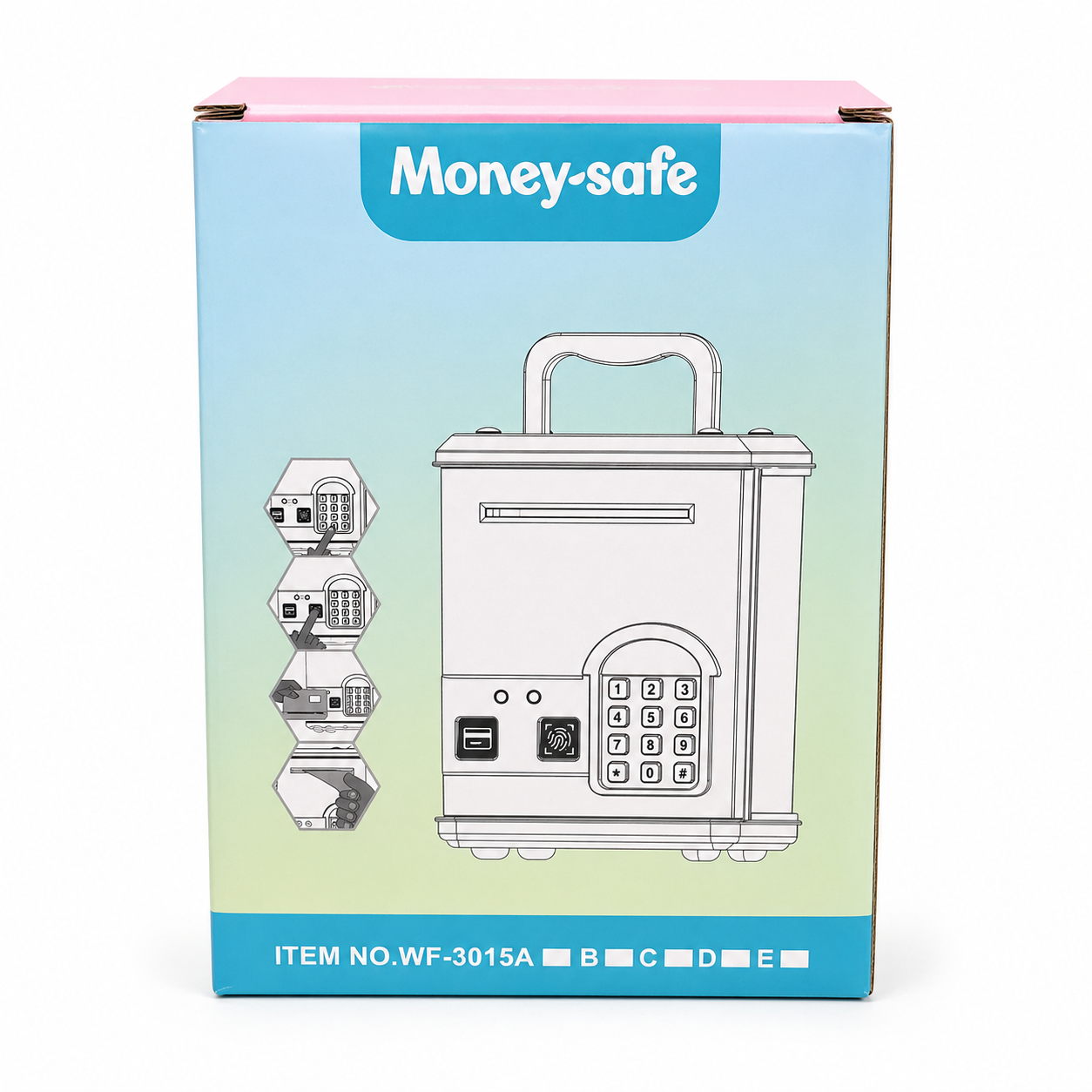 Princess Password Piggy Bank Money Saving Box thumbnail 4