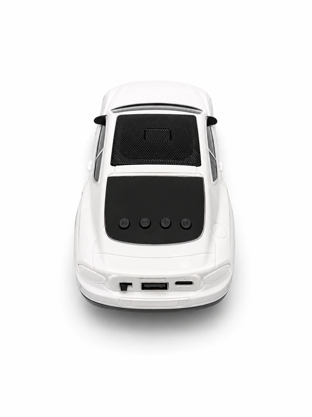 X701 Car Shape Bluetooth Speaker with FM Radio and LED Light thumbnail 3
